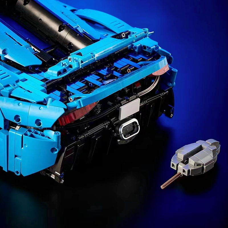 Electric Blue Swedish Hypercar 4401pcs mySite