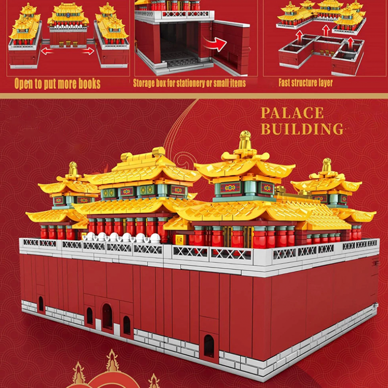 Red Dragon Palace 1904pcs mySite