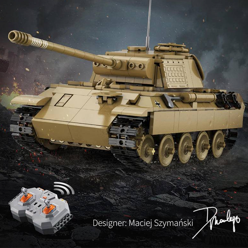 Remote Controlled Panther Tank 906pcs mySite