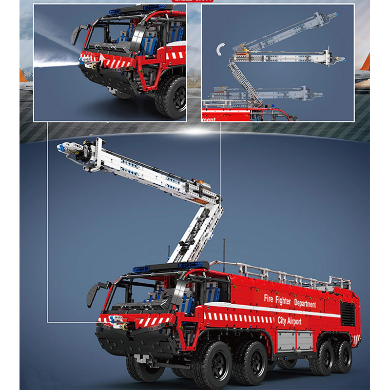 Airport Firetruck 6653pcs mySite