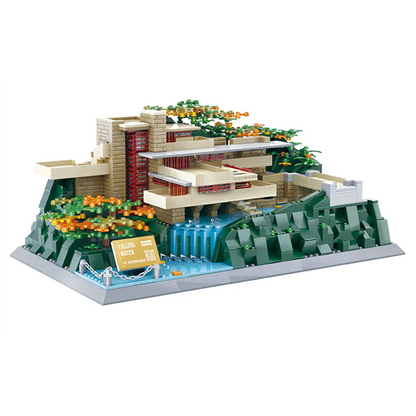 Fallingwater Villa 1219pcs mySite