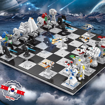 Collector's Edition Galactic Chess Set 3800pcs mySite