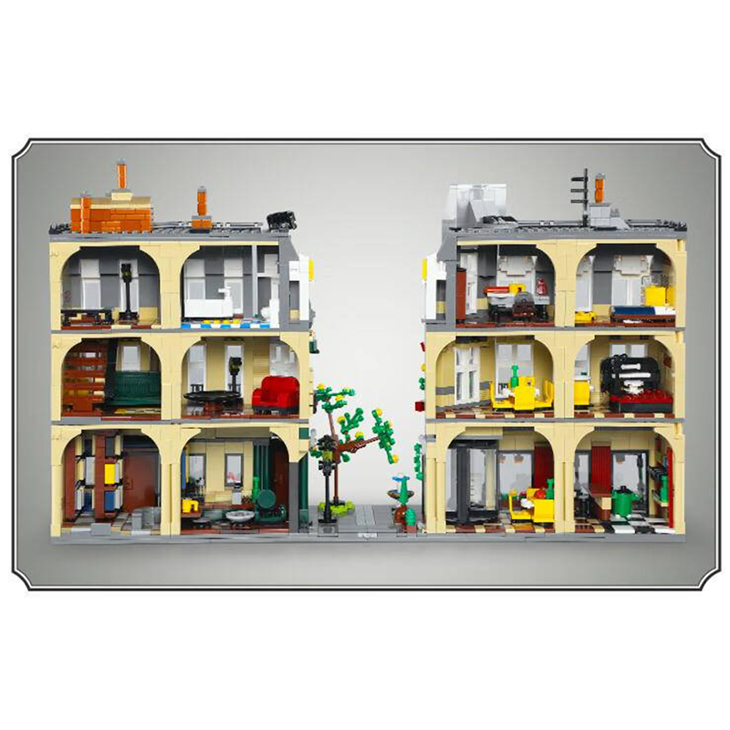 Parisian Street Architecture 3229pcs mySite