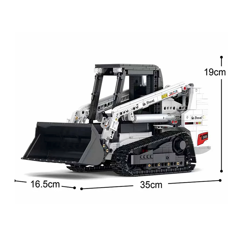 Remote Controlled Track Loader 1365pcs mySite