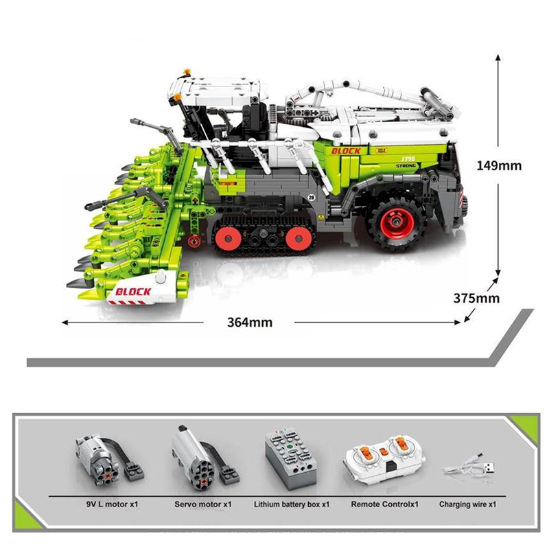 Remote Controlled Forage Harvester 2022pcs mySite