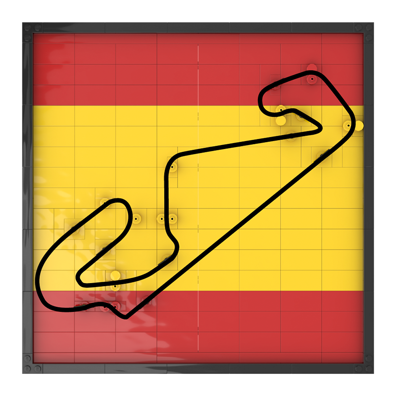 Barcelona Track Map 343pcs mySite