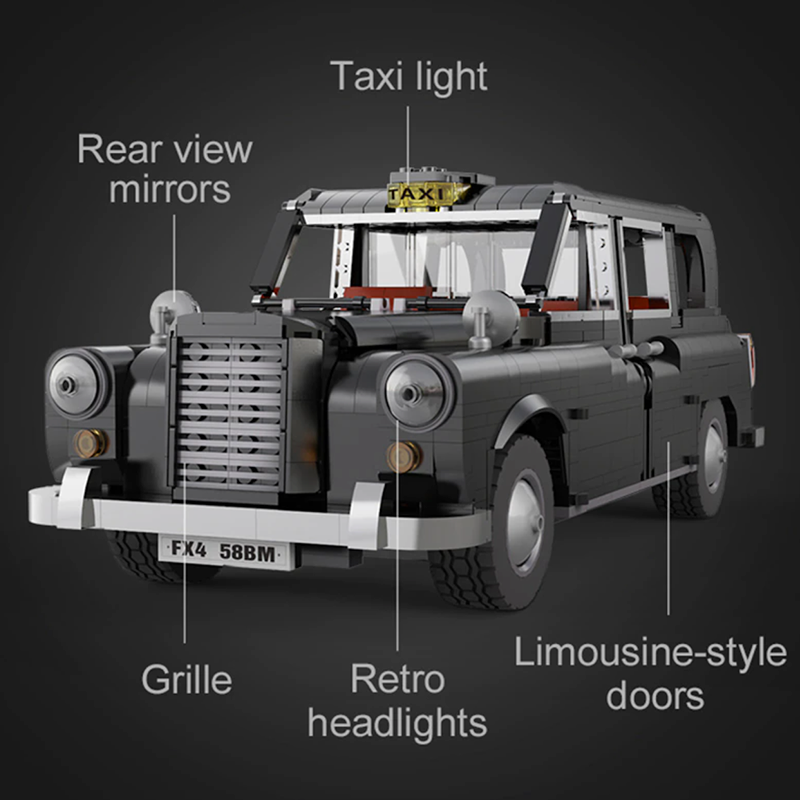 Remote Controlled London Taxi 1870pcs mySite