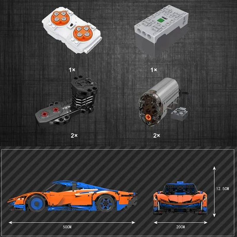 Remote Controlled British RaceTail 1817pcs mySite