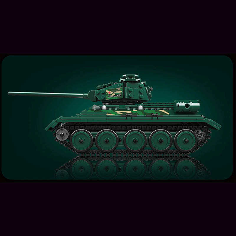 Remote Controlled T-34 Tank 799pcs mySite