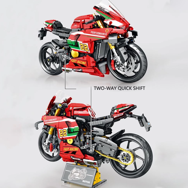 Red Devil Race Bike 1965pcs mySite