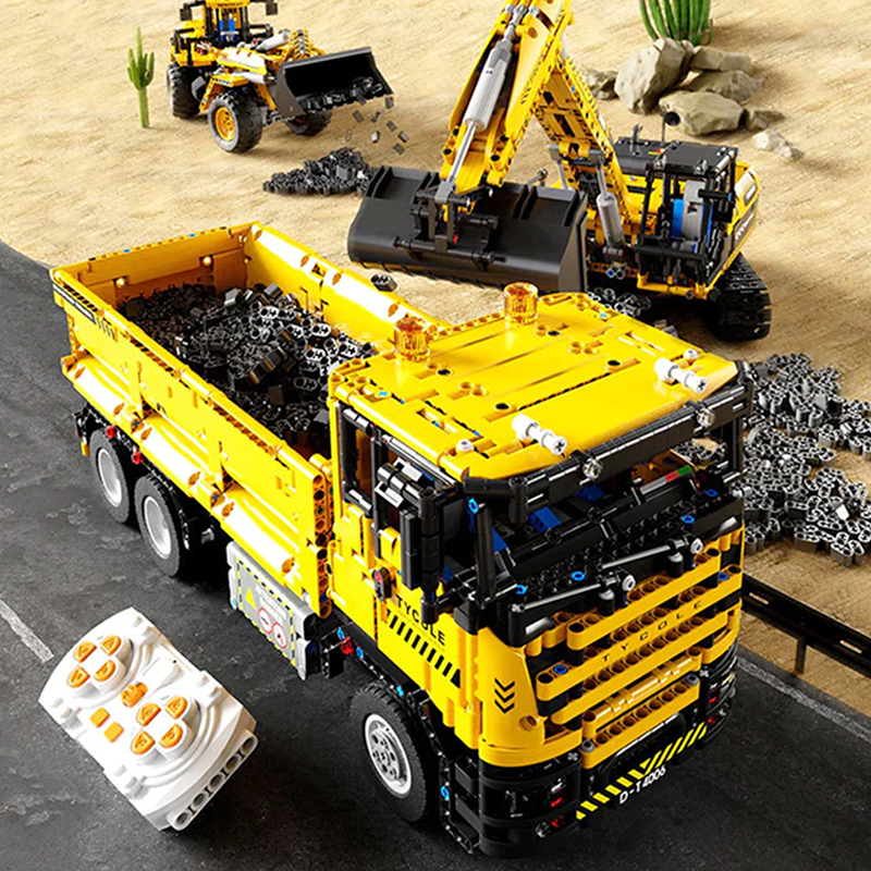 Remote Controlled Dump Truck 2530pcs mySite