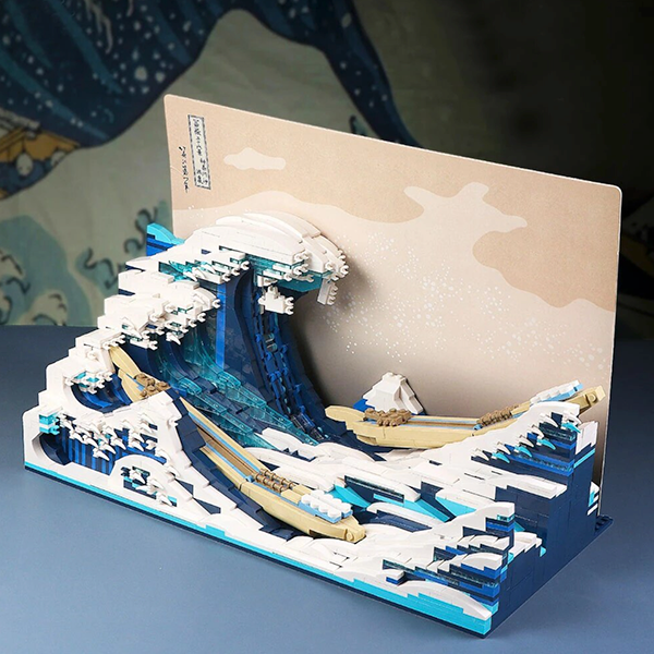 The Great Wave off Kanagawa 1829pcs mySite