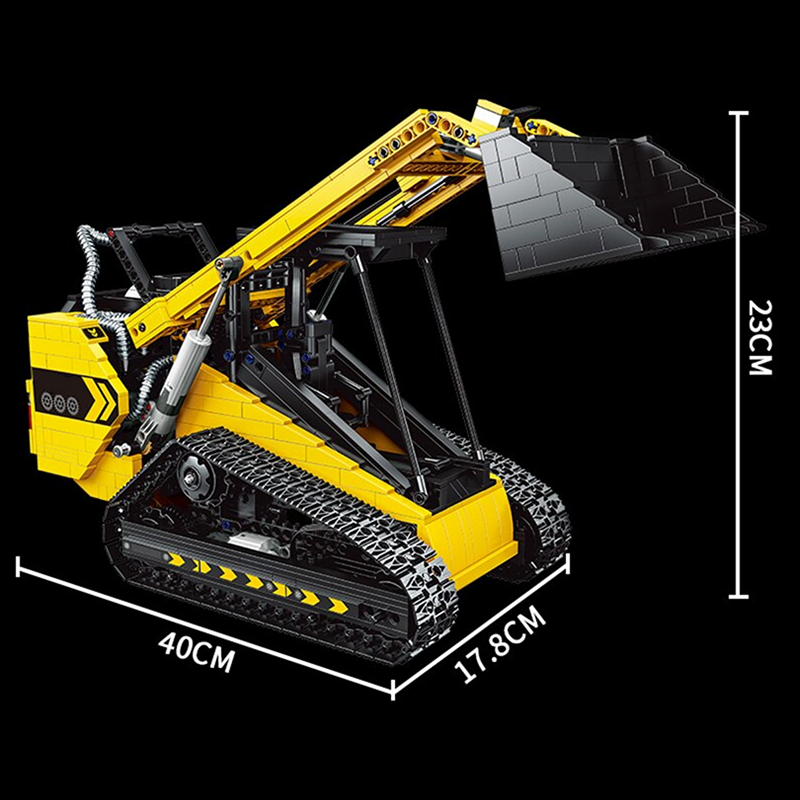 Remote Controlled Compact Track Loader 1800pcs mySite