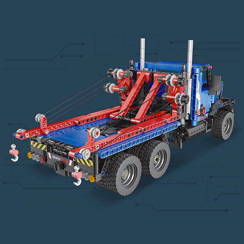 Remote Controlled Flatbed Tow Truck 1063pcs mySite