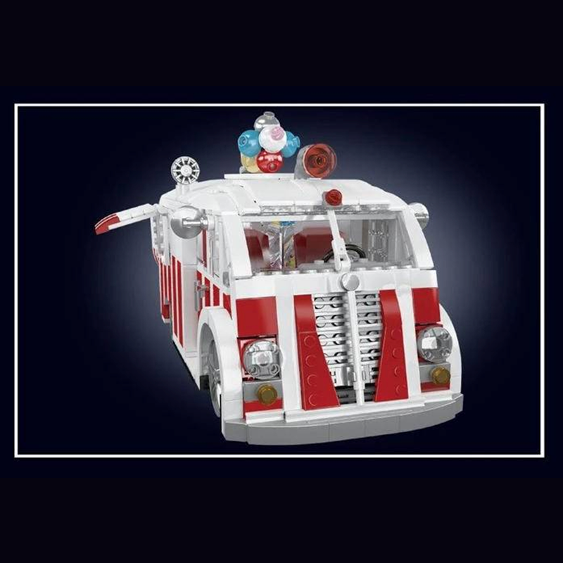 Tuned Ice Cream Truck 1077pcs mySite