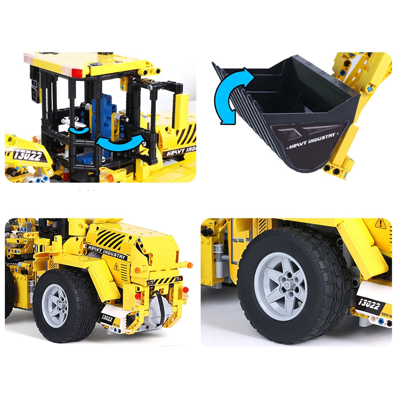 Remote Controlled Loader 1571pcs mySite