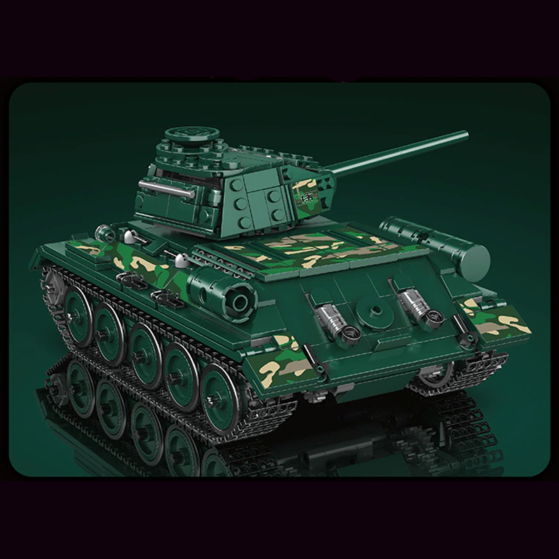 Remote Controlled T-34 Tank 799pcs mySite