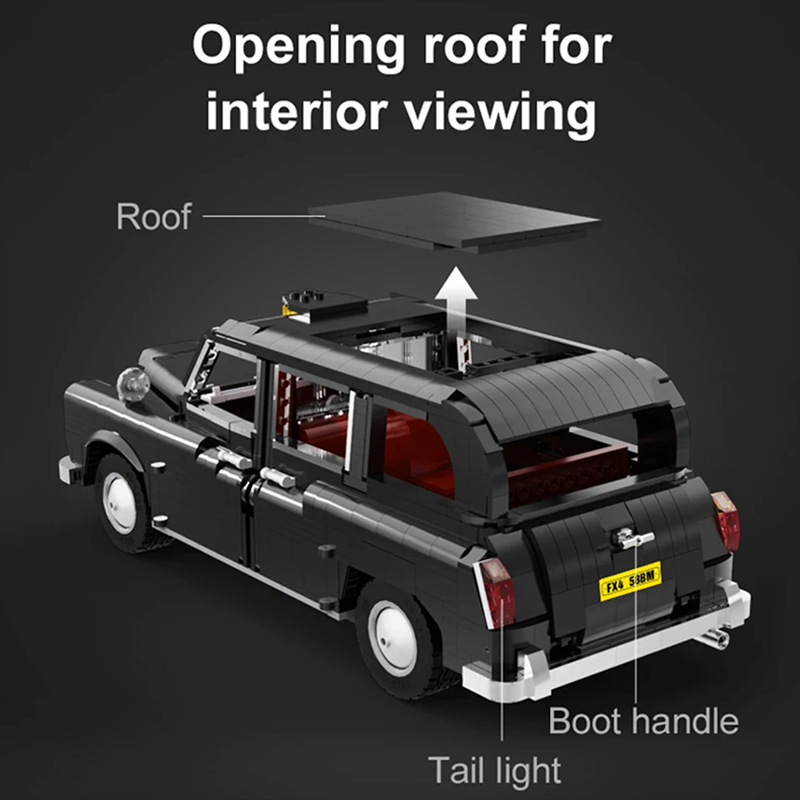 Remote Controlled London Taxi 1870pcs mySite