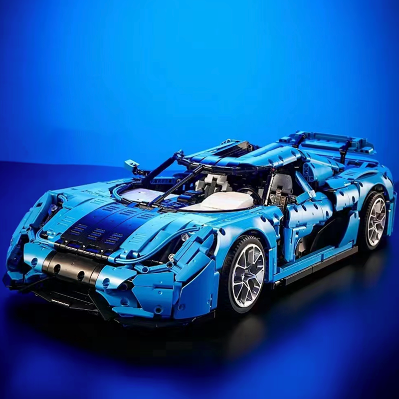 Electric Blue Swedish Hypercar 4401pcs mySite