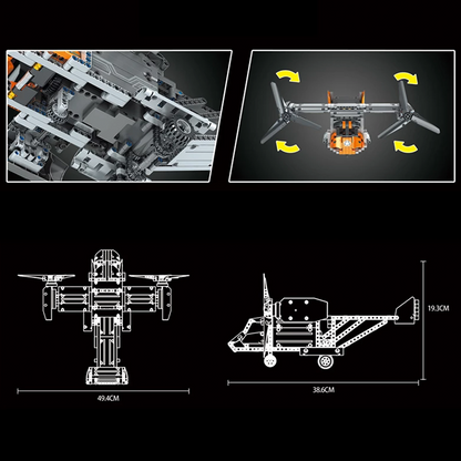 Remote Controlled Plane 587pcs mySite