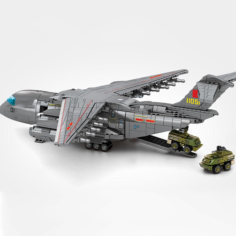 Xi'an Y-20 Cargo Plane 1253pcs mySite