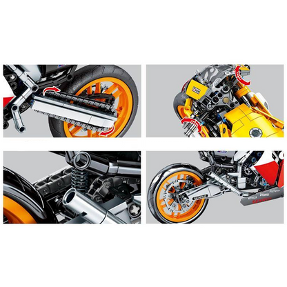 Orange Demon Race Bike 700pcs mySite