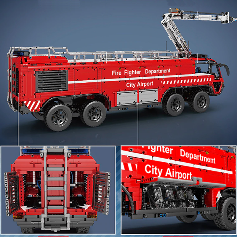 Airport Firetruck 6653pcs mySite