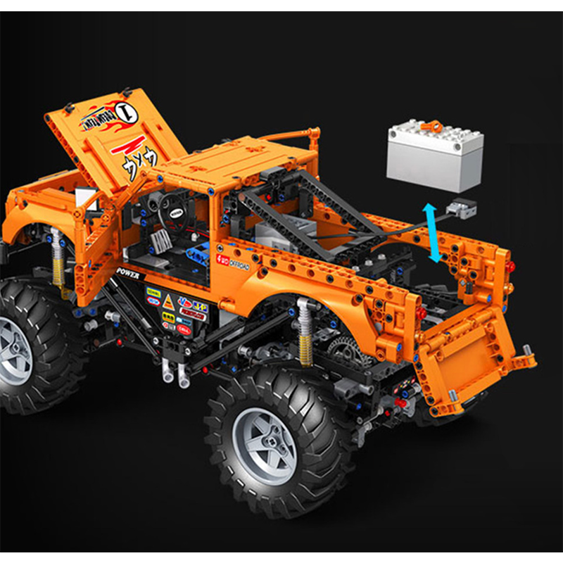 Remote Controlled Monster Truck 1492pcs mySite