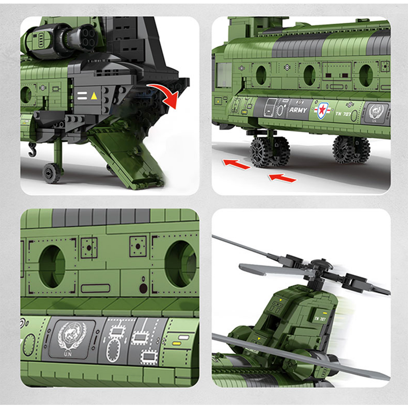 Transport Helicopter 1621pcs mySite