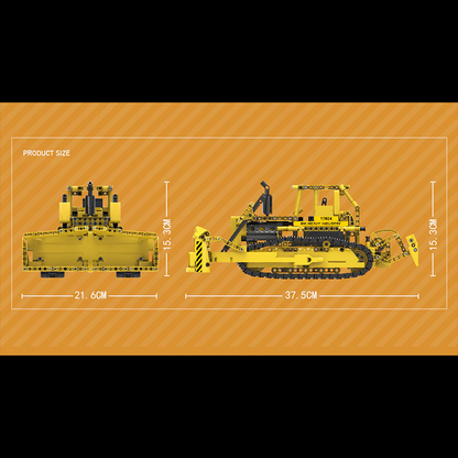 Remote Controlled Bulldozer 1002pcs mySite