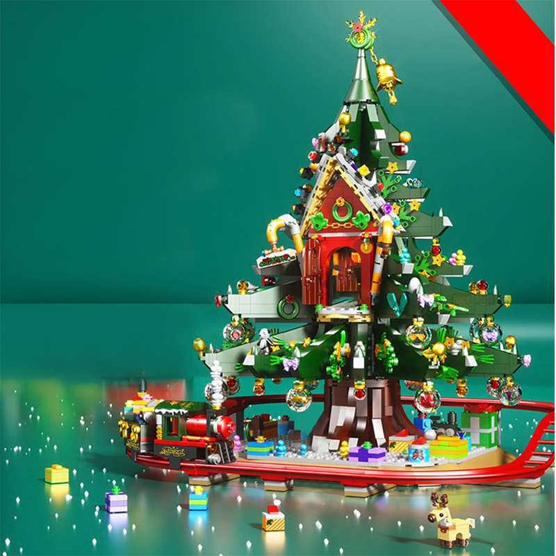 Limited Edition Christmas Tree Rollercoaster 2101pcs mySite