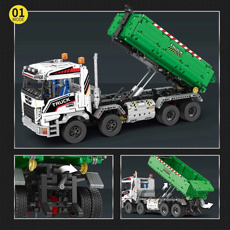 Remote Controlled Skip & Tow Truck 2949pcs mySite