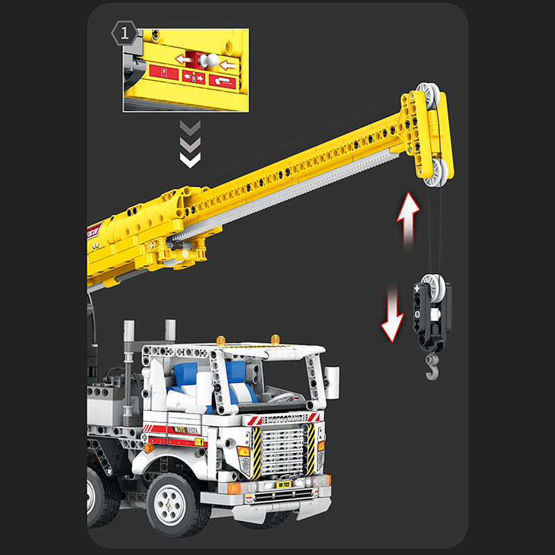 Remote Controlled Crane Truck 2205pcs mySite