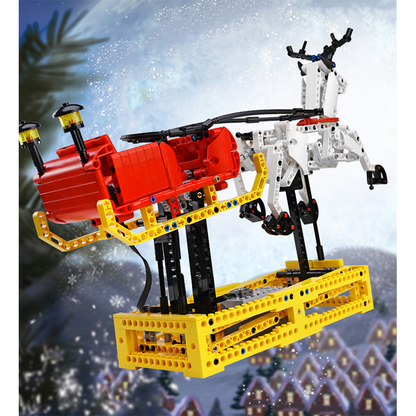 Motorised Sleigh & Reindeer 787pcs mySite