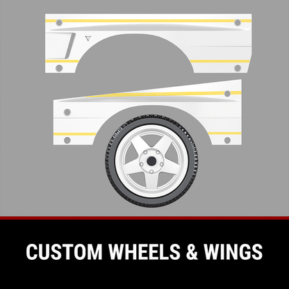 Audi Rally Quattro S1 Group B 1984 | 1:8 Scale 3886 pcs - RBrickstem®