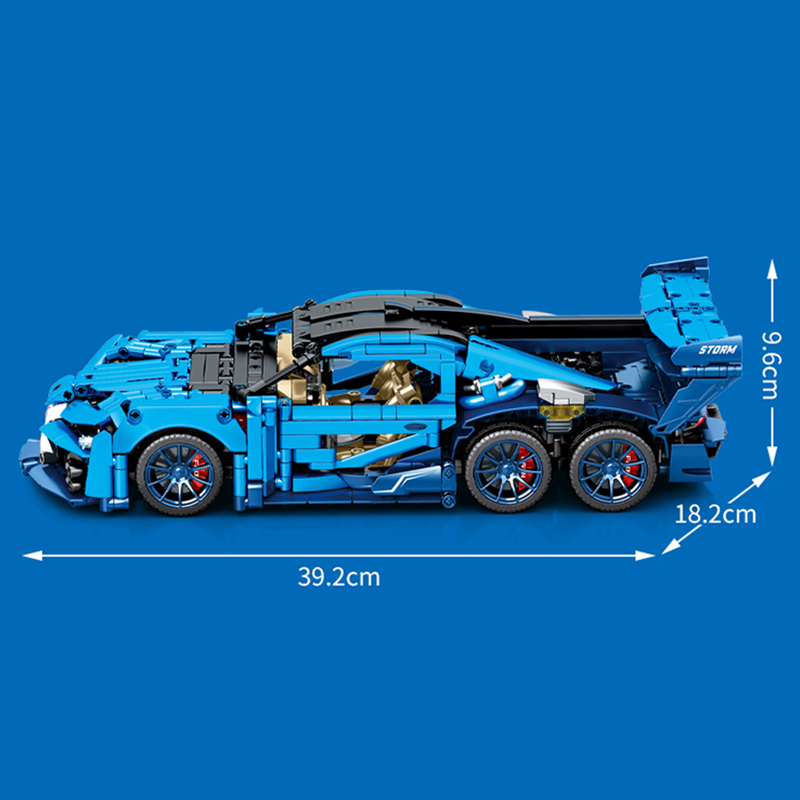 Six Wheeled Hypercar 1554pcs mySite