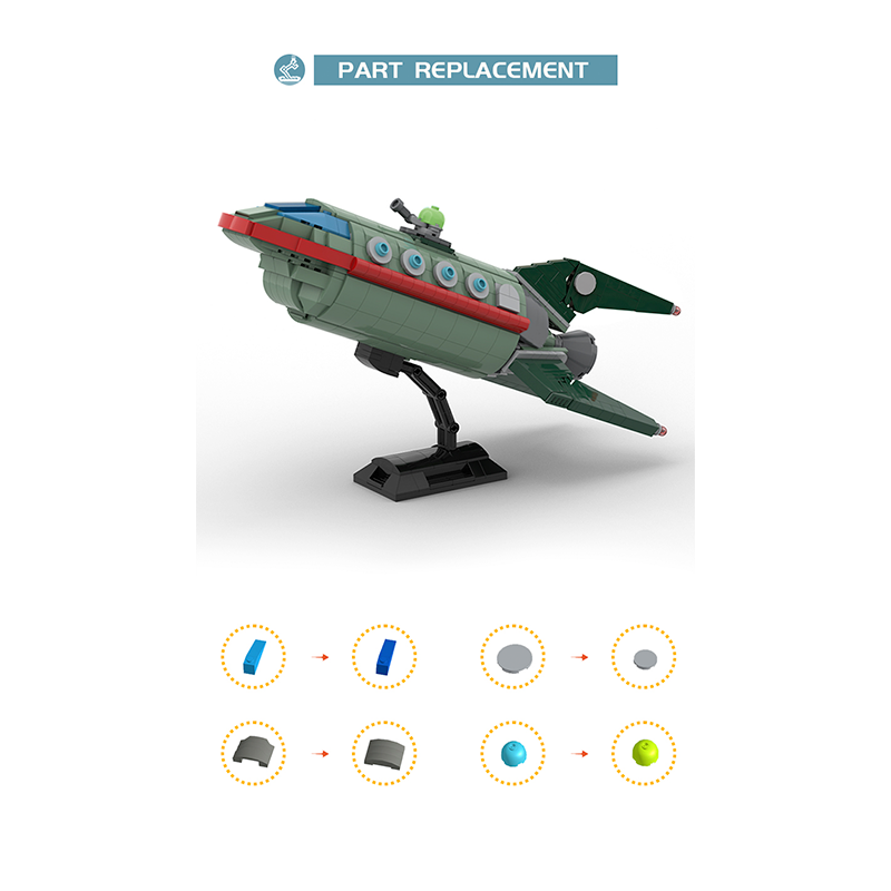 Planet Express Ship 628pcs mySite