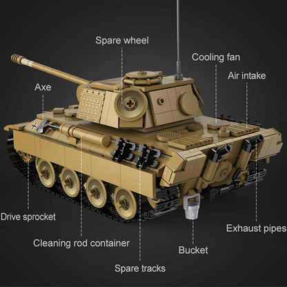 Remote Controlled Panther Tank 906pcs mySite