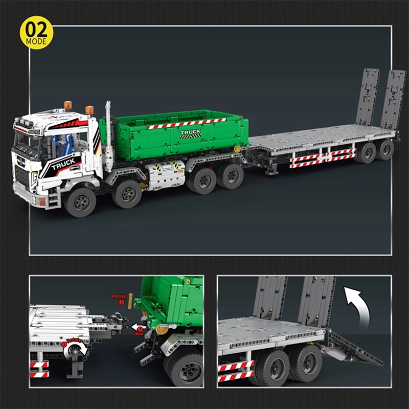 Remote Controlled Skip & Tow Truck 2949pcs mySite