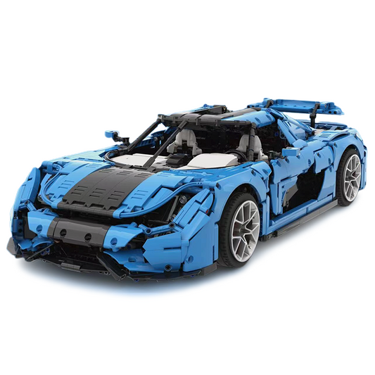 Electric Blue Swedish Hypercar 4401pcs mySite