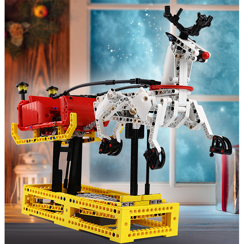 Motorised Sleigh & Reindeer 787pcs mySite