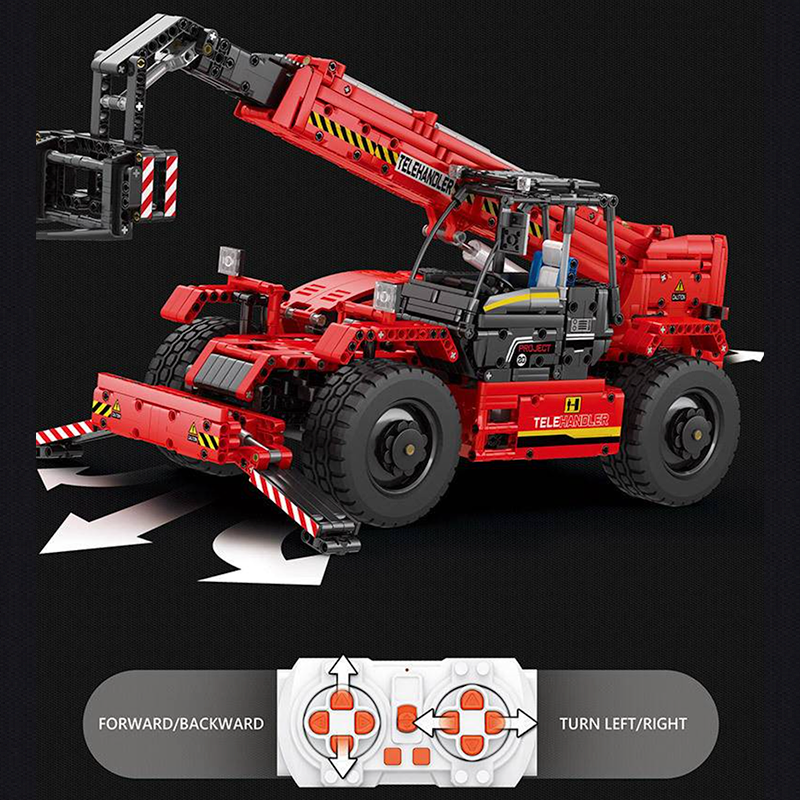 Remote Controlled Telehandler 2259pcs mySite