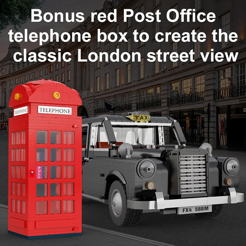 Remote Controlled London Taxi 1870pcs mySite