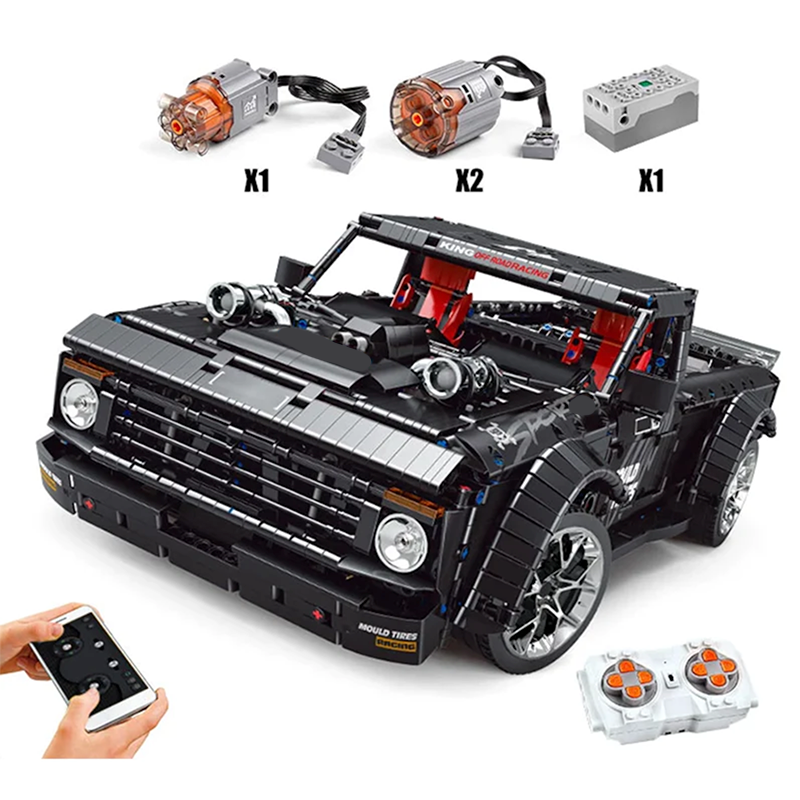 Remote Controlled Slammed Pickup Truck 3694pcs mySite