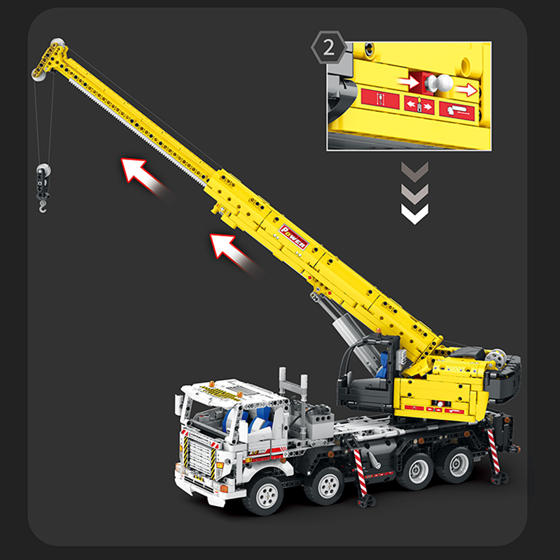 Remote Controlled Crane Truck 2205pcs mySite