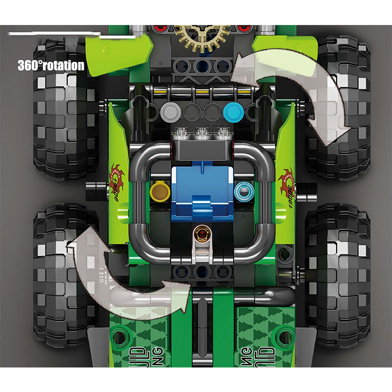 Pneumatic Logging Truck 937pcs mySite