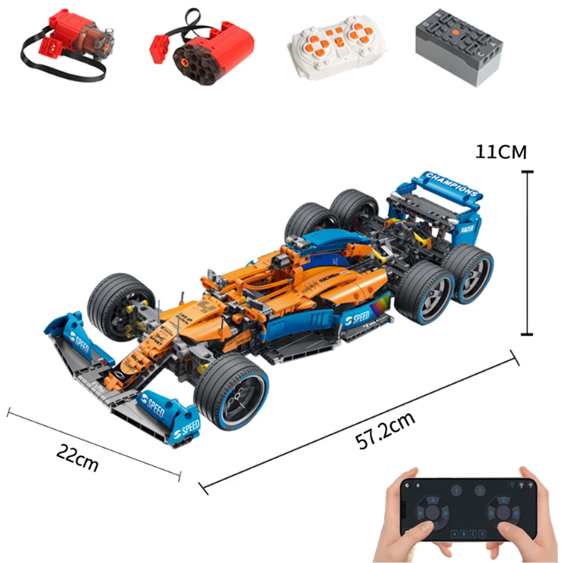 Remote Controlled Single Seater Prototype 1176pcs mySite