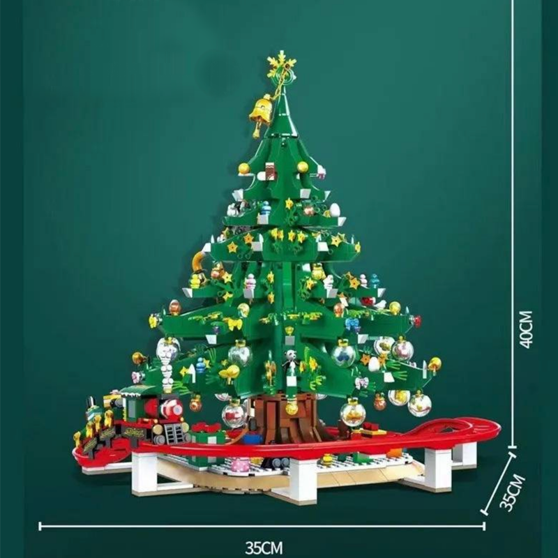 Limited Edition Christmas Tree Rollercoaster 2101pcs mySite