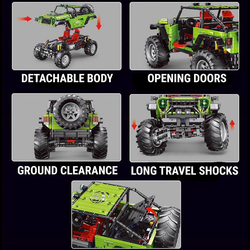 TrailTiger Off Roader 2679pcs mySite