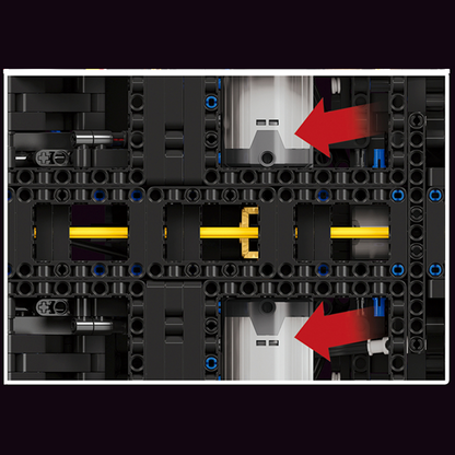 Shadow Edition V12 Italian Horse 3096pcs mySite